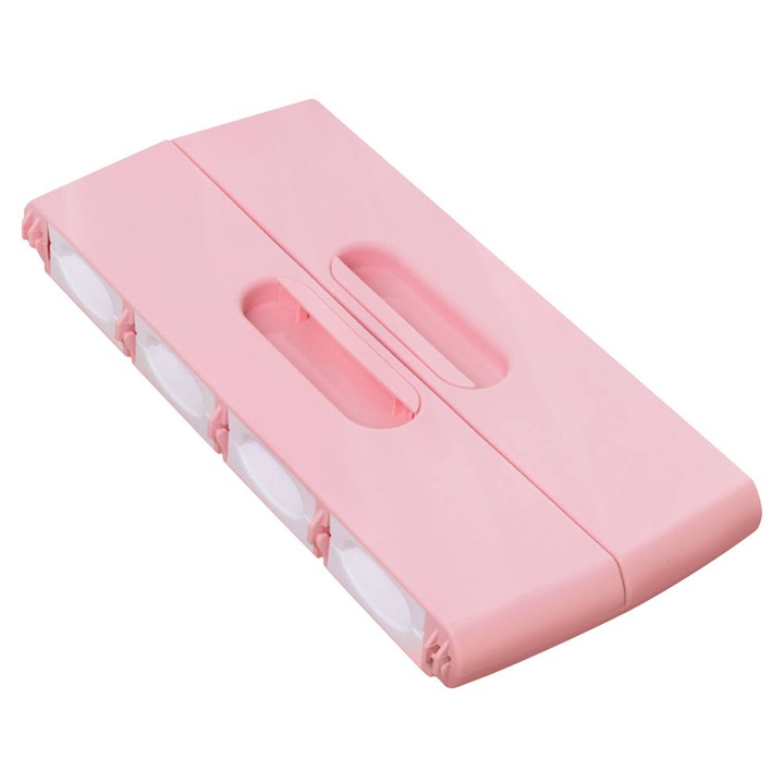 Dispozitiv EDAR pentru coltunasi, paste ravioli sau gnocchi, 8 recipiente, roz