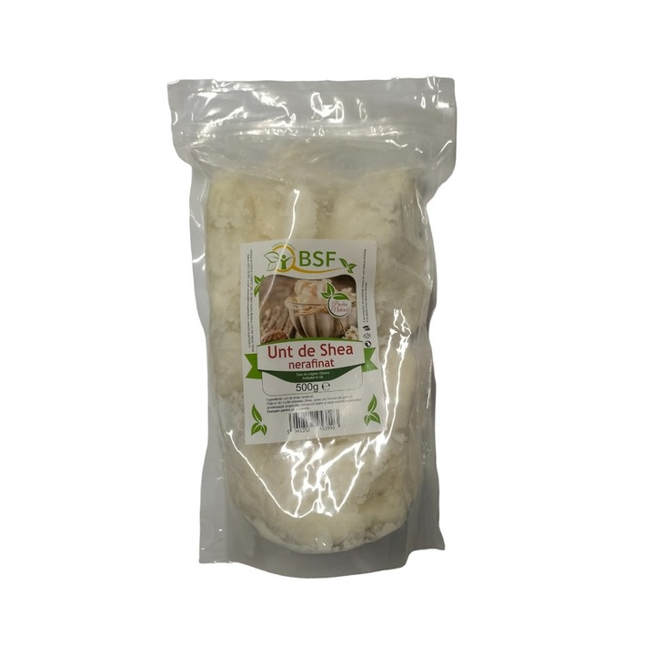 Unt de shea nerafinat 500g