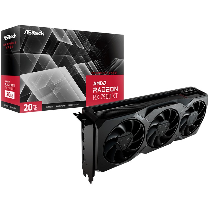 Videokártya ASROCK RADEON RX7900XT 20GB GDDR6, 320 bit