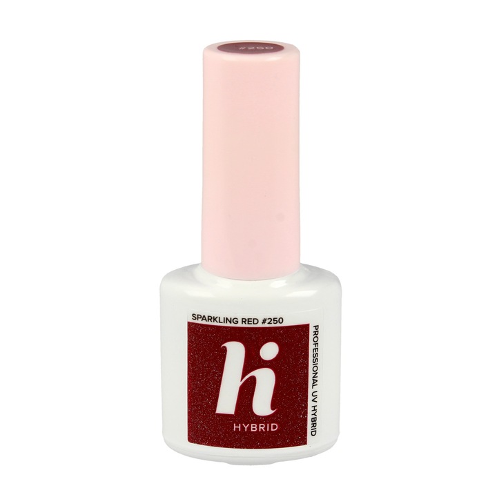 Лак за нокти, Hi Hybrid, 250 Sparkling Red, 5 мл