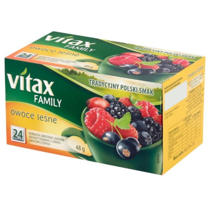 VITAX bogyós tea, 24 tasak, 48g