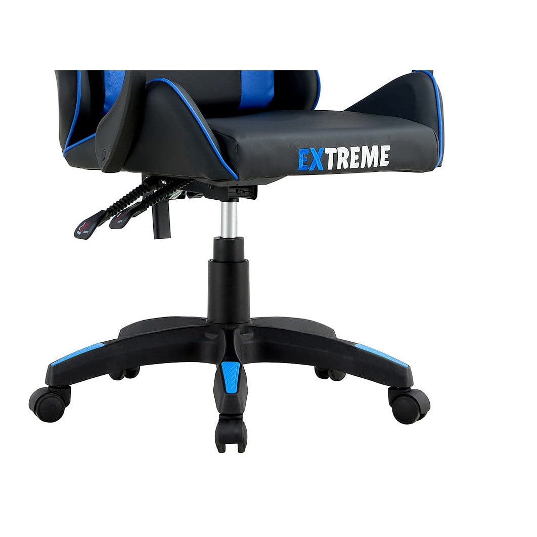 Scaun Gaming EXTREME ENZO, Zenga, albastru - eMAG.ro
