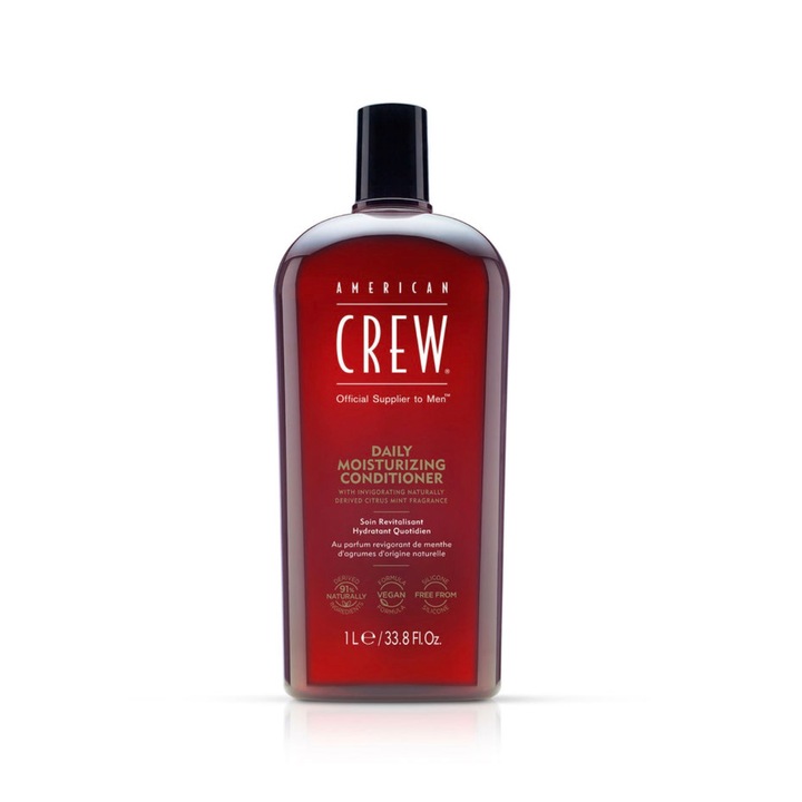 American Crew Daily Moisturizing Conditioner balsam pentru folosirea zilnica 1000 ml