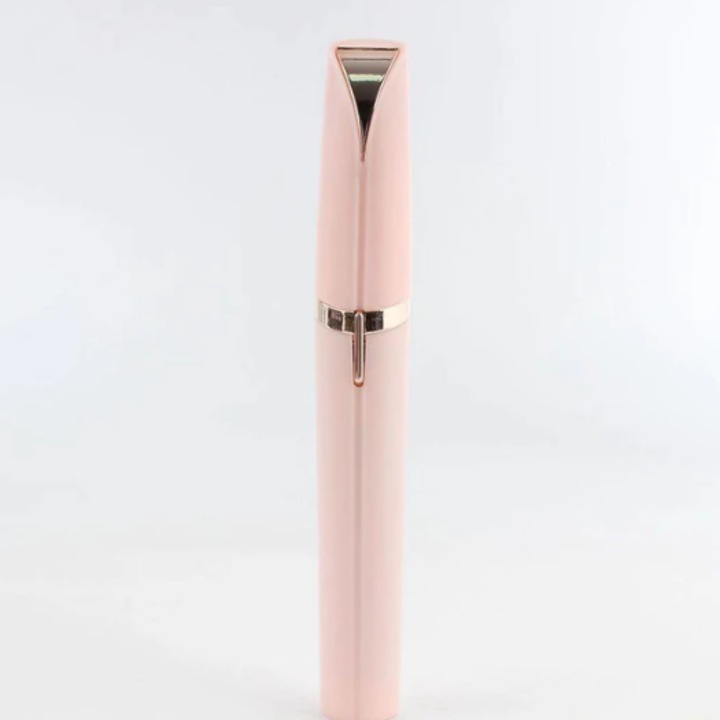 Aparat cosmetica faciala, Trimmer HairRemoval, CRM, portabil, roz