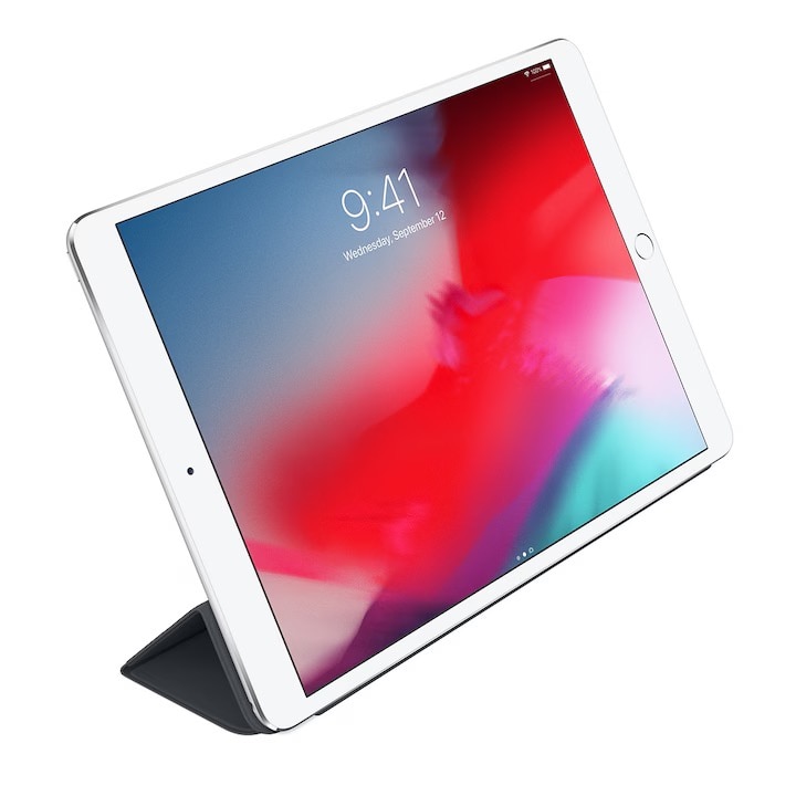 Husa pentru IPad 10.2", (2019-2021), cu suport Apple Pen, Negru
