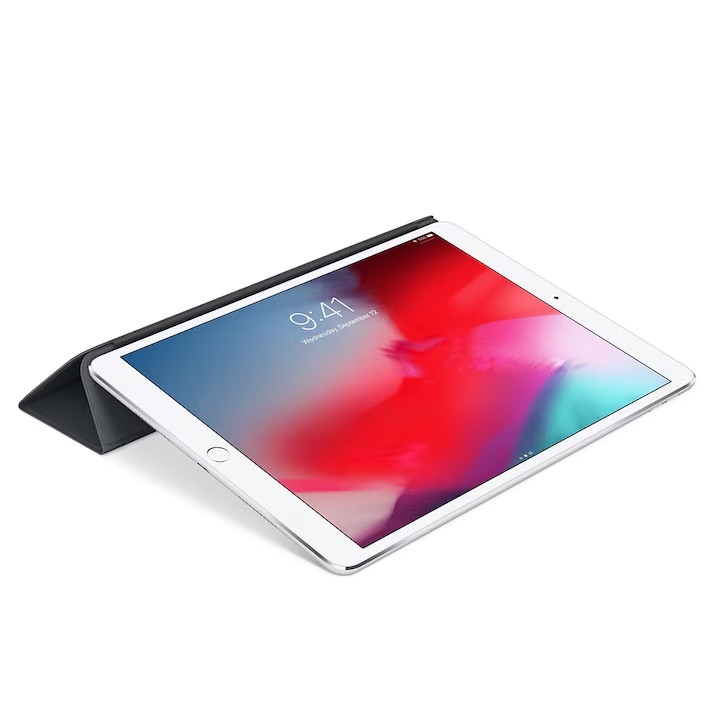 Husa pentru IPad 10.2", (2019-2021), cu suport Apple Pen, Negru