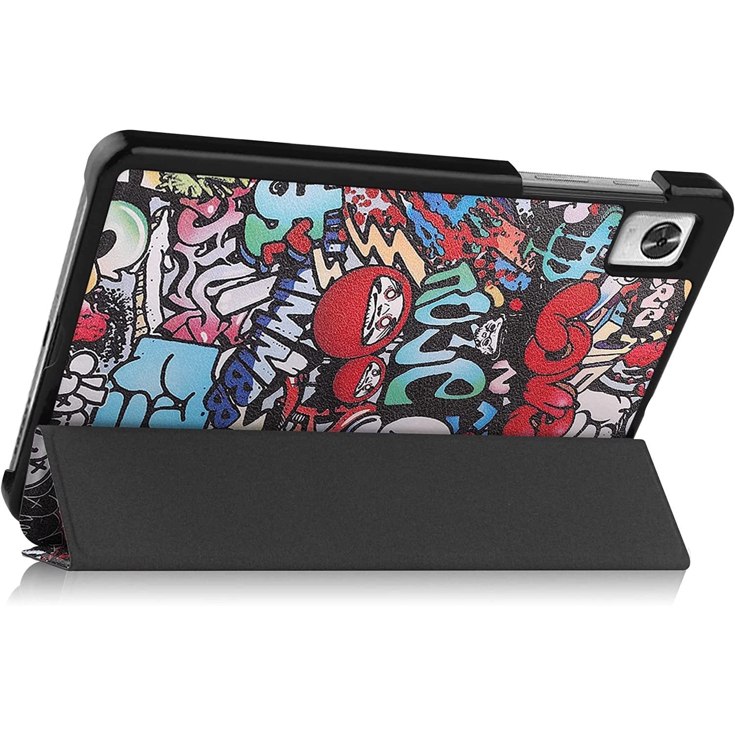 Husa premium Sigloo, pentru tableta Realme Pad Mini, 8.7 inch 2022, Model Graffity
