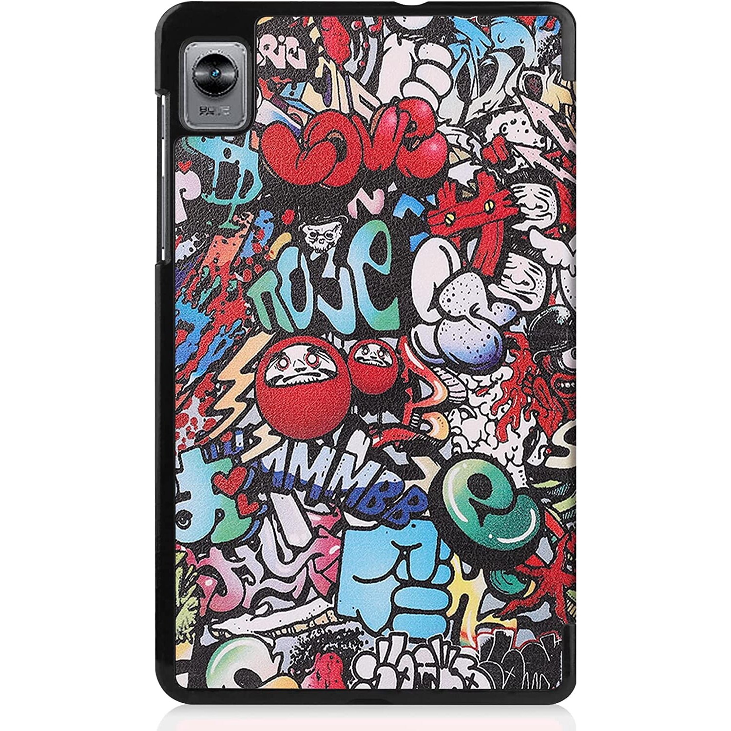 Husa premium Sigloo, pentru tableta Realme Pad Mini, 8.7 inch 2022, Model Graffity
