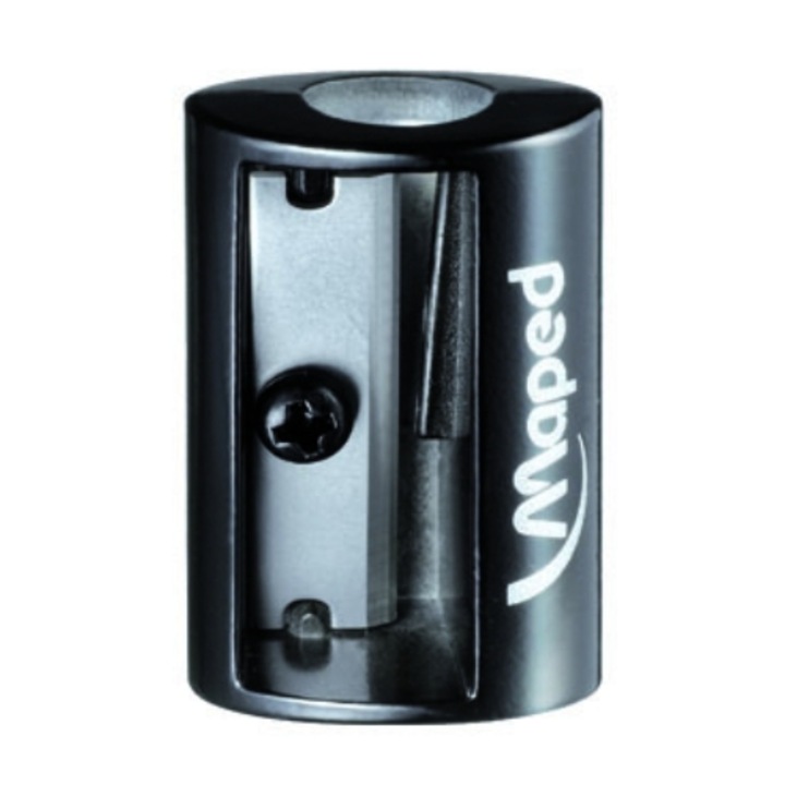 Ascutitoare de creion din metal Maped, Negru