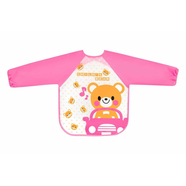 Előke, Bocioland, vízálló, Hosszú ujjú, Mérete 40x35 cm, Medve