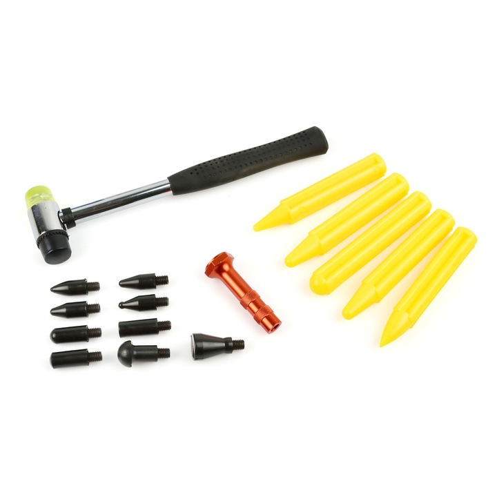 Kit reparare caroserie PDR, 15 elemente, Geko G02646