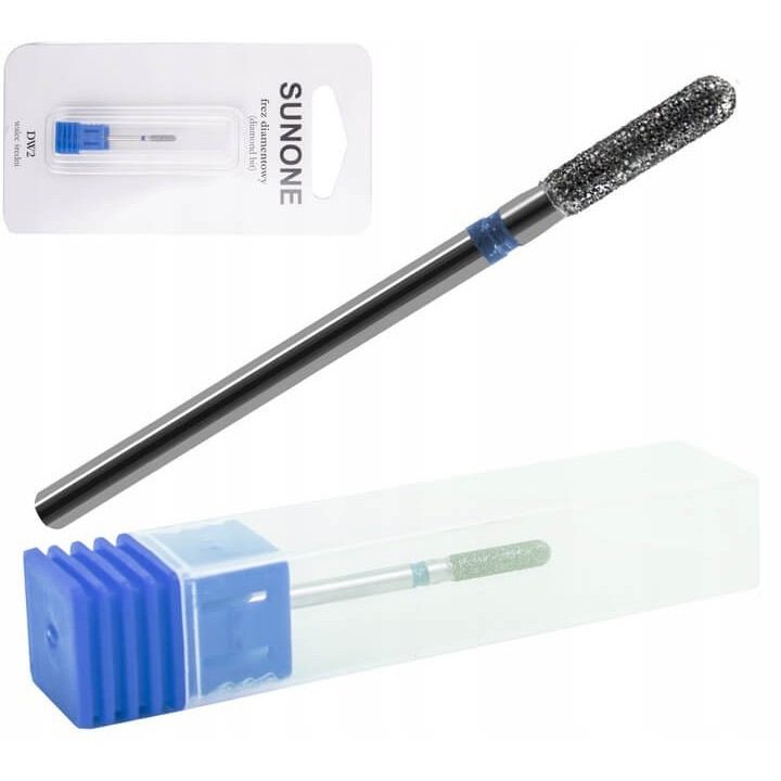 Cutter mediu, Sunone, Diamant, Otel inoxidabil, 44.5 mm, Negru/Albastru