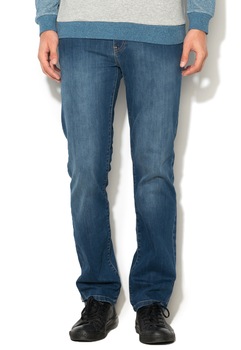 Big Star, Blugi conici slim fit Terry, Albastru, W31-L32 Big Star, Blugi conici slim fit Terry, Albastru, W31-L32