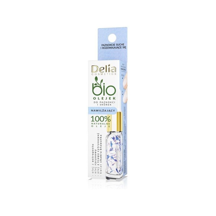 Ulei pentru unghii si cuticule, Delia, Cosmetics Bio, Hidratant, 10ml