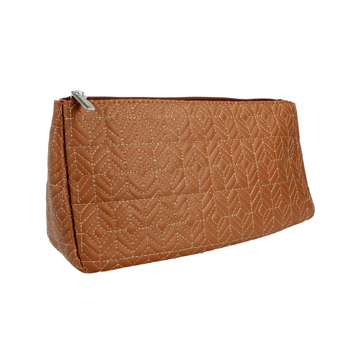 Козметична чанта Top Choice, Stitch, Brown