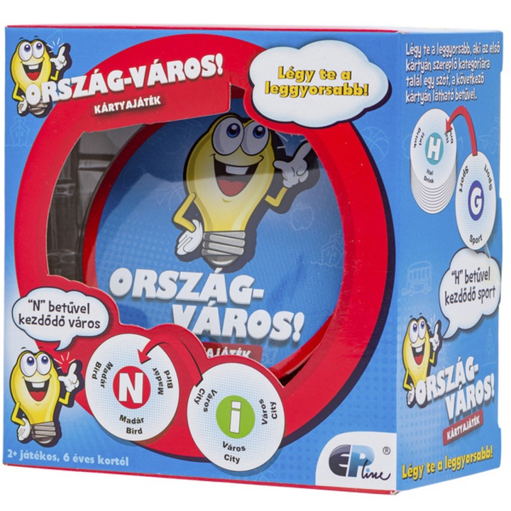 EpLine Ország-Város kártyajáték