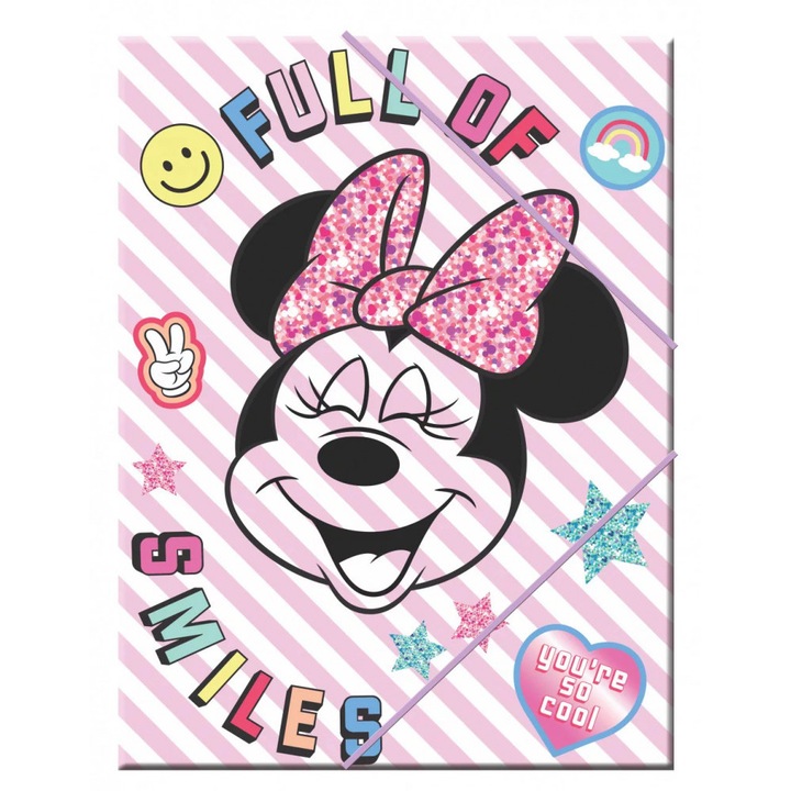 Disney Minnie gumis mappa A/4