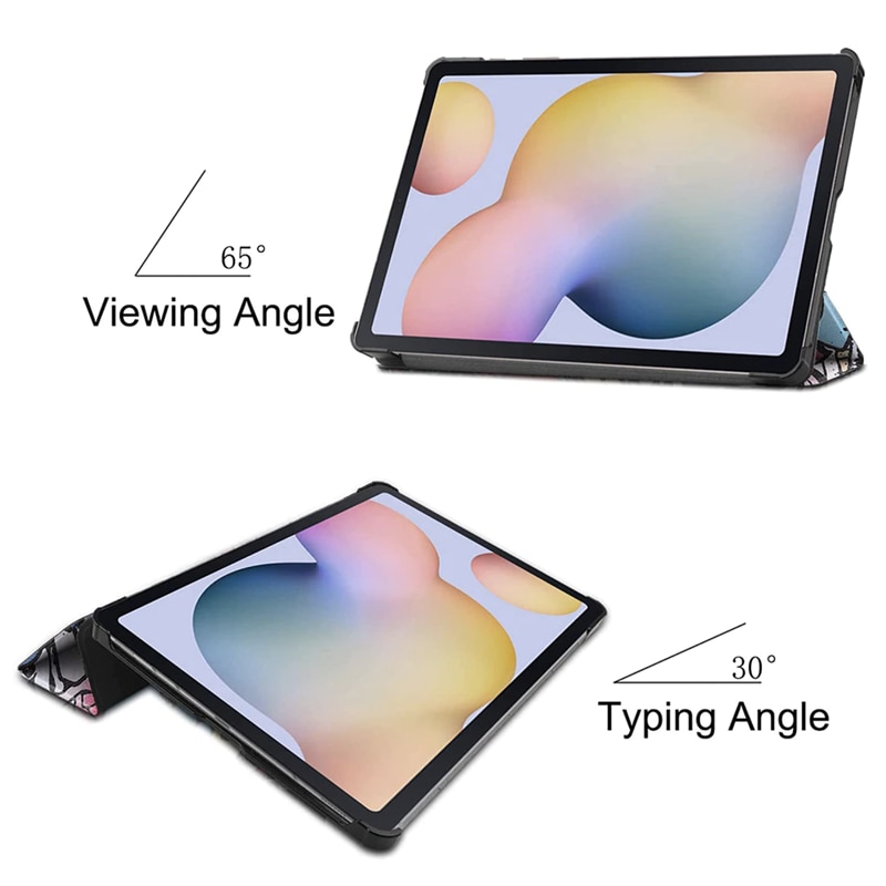 Husa Tableta din Piele compatibila cu Huawei Matepad T 10 / T 10S (9.7 inch / 10.1 inch), Protectie Completa, Functie de Stand, Optim Technology, Multicolor