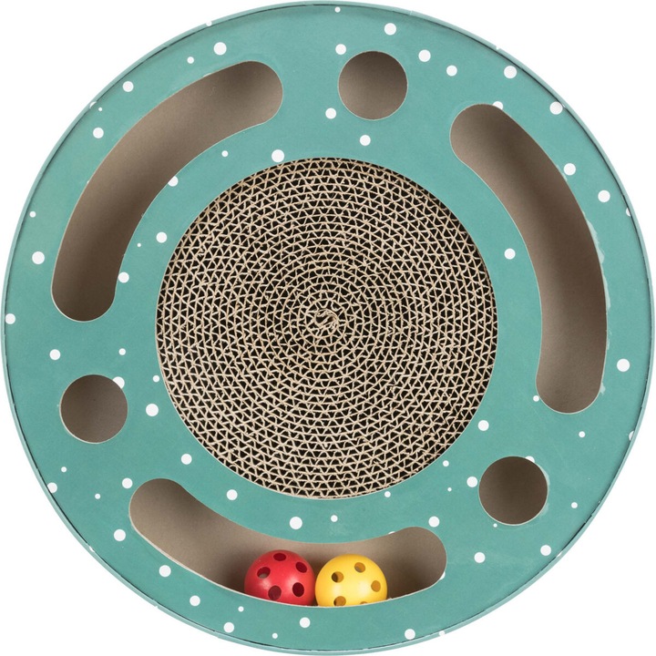 Carton de zgariat Xmas, Trixie, Rotund, 33x5.5 cm, 92558