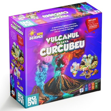 ROOVI — Vulcanul cu lavă curcubeu