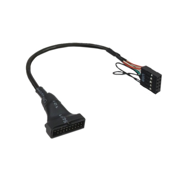 Adaptor Inter-Tech USB 3.0 la USB 2.0