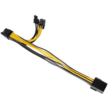 Cablu Thermaltake 8-pini CPU la dual 6+2-pini PCI-E Cablu Thermaltake 8-pini CPU la dual 6+2-pini PCI-E