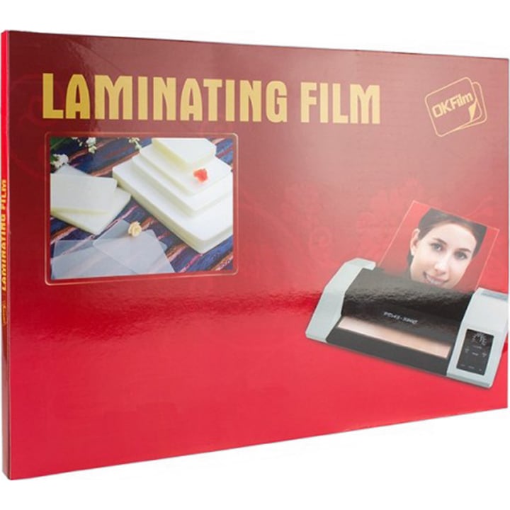 Folie laminare OK Film A3, 80 microni, 100 buc/top