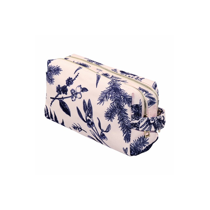 Porfard dama pentru voiaj, Captain Mike, 2 compartimente, Roz/Albastru