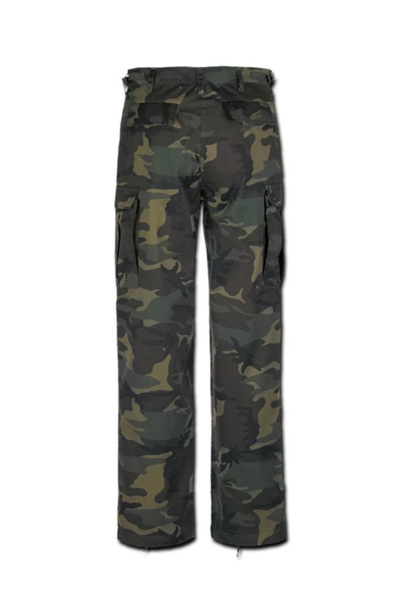 Pantaloni Cargo Brandit US Ranger - Uomo, Tessuto Misto Poliestere-Cotone, Regolabili