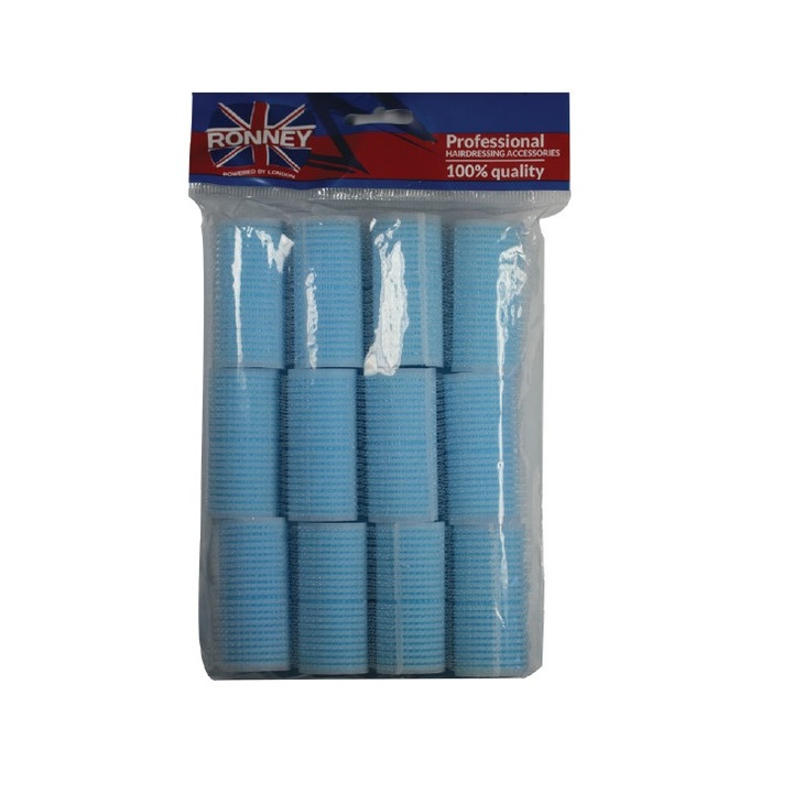 12 db-os hajcsavaró készlet sündisznóval és Ronney szivaccsal 28/63 mm