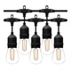 Ghirlanda luminoasa exterior, impermeabila, interconectabila, 10m, lumina calda, cu becuri incluse 4W