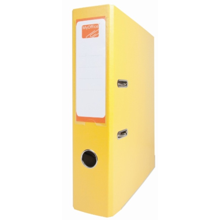 Dosar cu sina, My Office, A4, 75mm, Galben