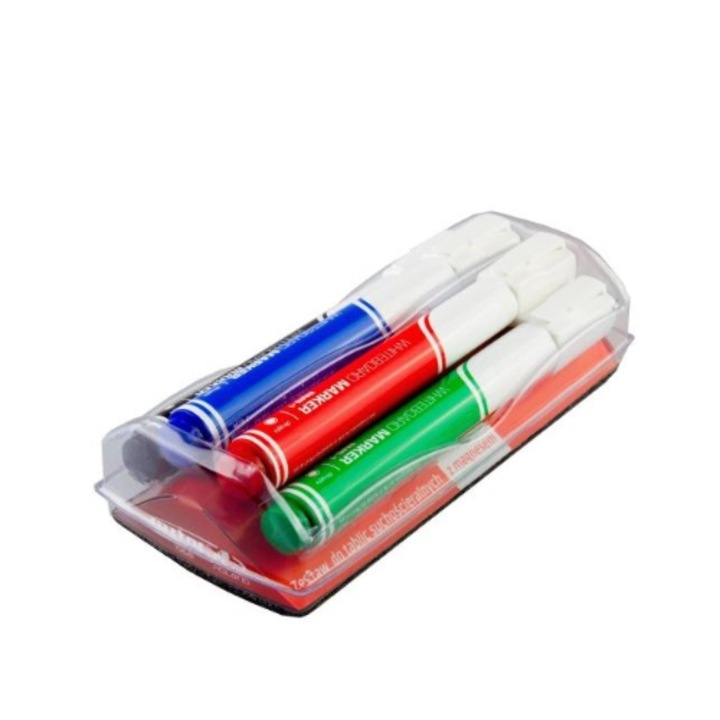 Комплект от 4 маркера, Rystor, Multicolor