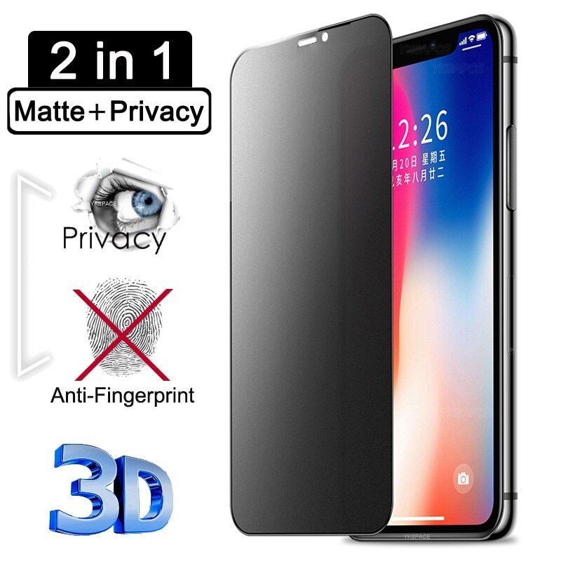 Folie Sticla Securizata 3D Privacy 28° Armor Panda pentru Apple iPhone 7/8