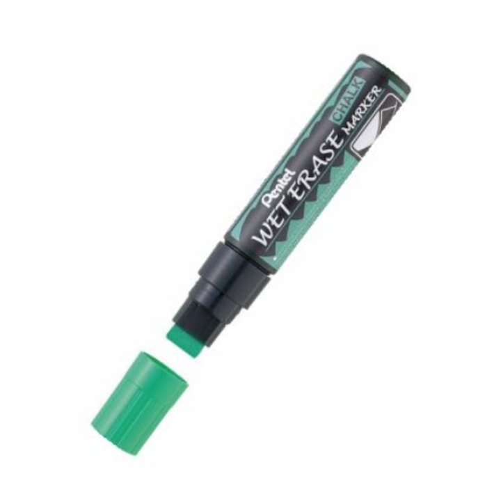 Тебеширен маркер, Pentel, Green