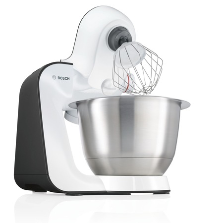 Robot de bucatarie Bosch StartLine MUM54A00, 900 W, bol inox 3.9 L, 7 viteze, Alb