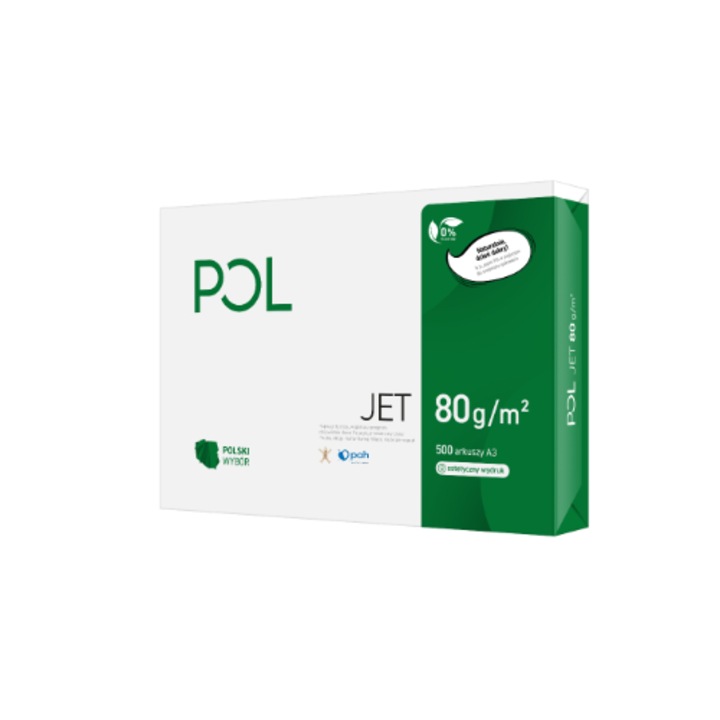 Felső nyomtatópapír, Poljet, A3, 80 g, Fehér