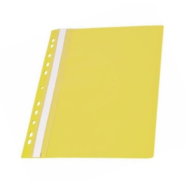 Set 20 dosare, Panta Plast, Polipropilena, Galben