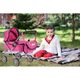 Jucarie Interactiva, Carucior Ideal pentru Papusi, Material de Inalta Calitate, Usor de Pliat, Desing Modern