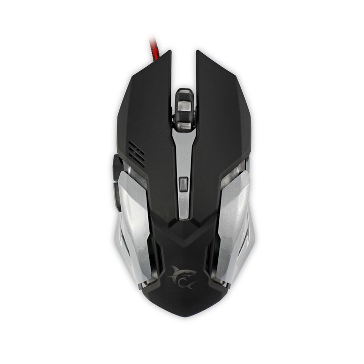 Геймърска мишка White Shark CEASAR GM-1604BL, 4800dpi, черна
