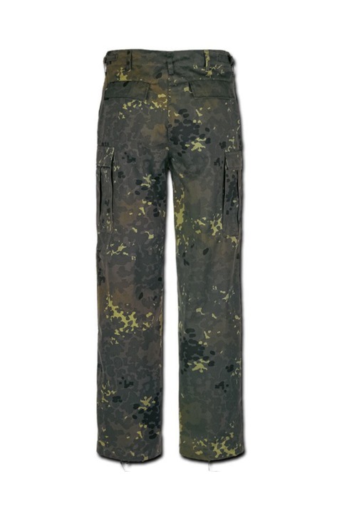 Pantaloni BDU Brandit US Ranger, Verde masliniu/Camuflaj