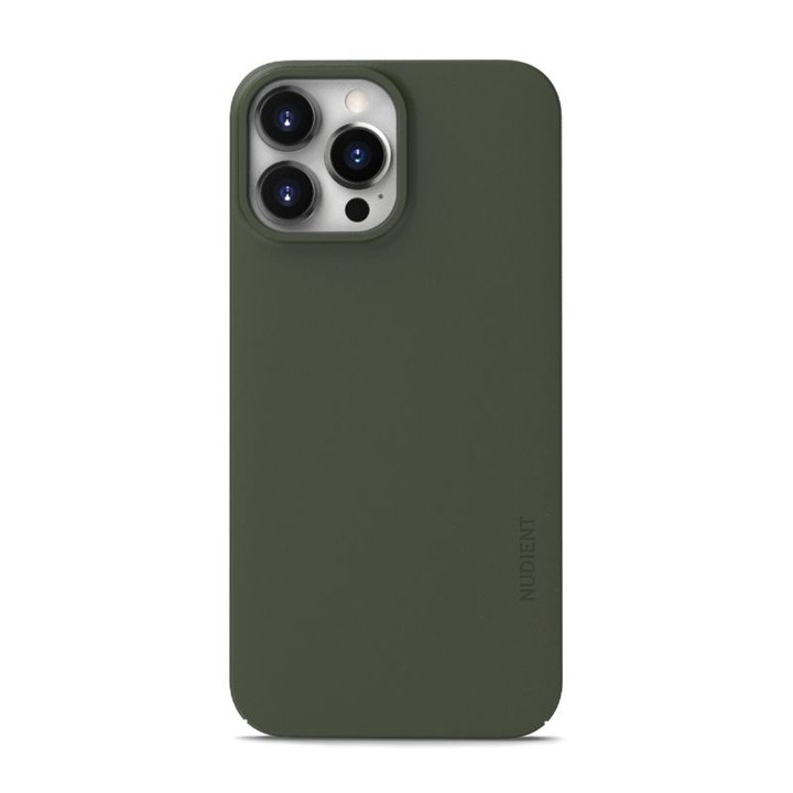 Калъф Nudient Thin case, съвместим с iPhone 13 Pro Max, MagSafe, Khaki