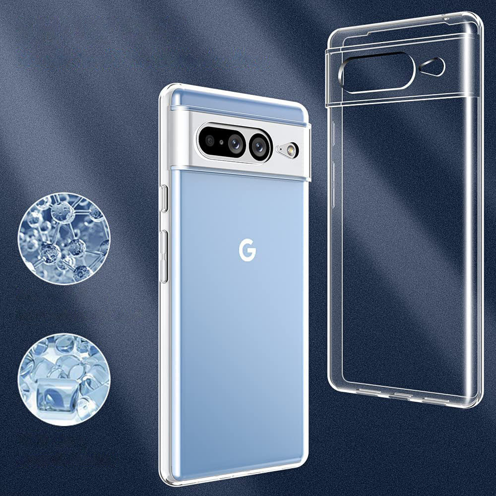 Carcasa Ultra Clear 0.5mm compatibila cu Google Pixel 7 Pro Transparent