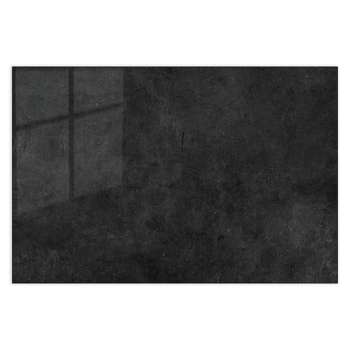 Стъклен панел за гръб на кухня, ARTHUB, gray cement, 50x70cm