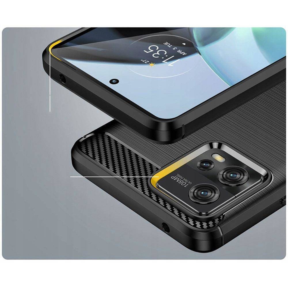 Husa pentru Motorola Moto G72 tpu carbon black