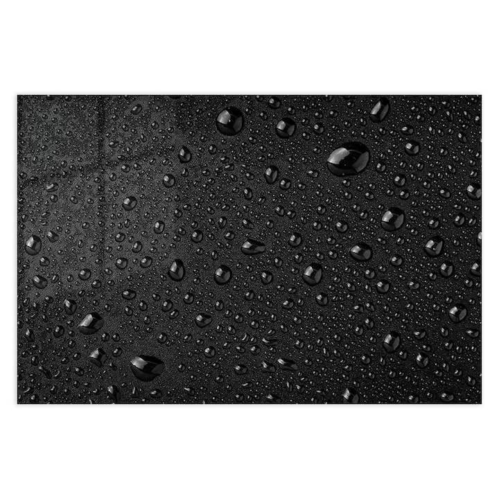 Стъклен панел за гръб на кухня, ARTHUB, water drops 2, 60x80cm