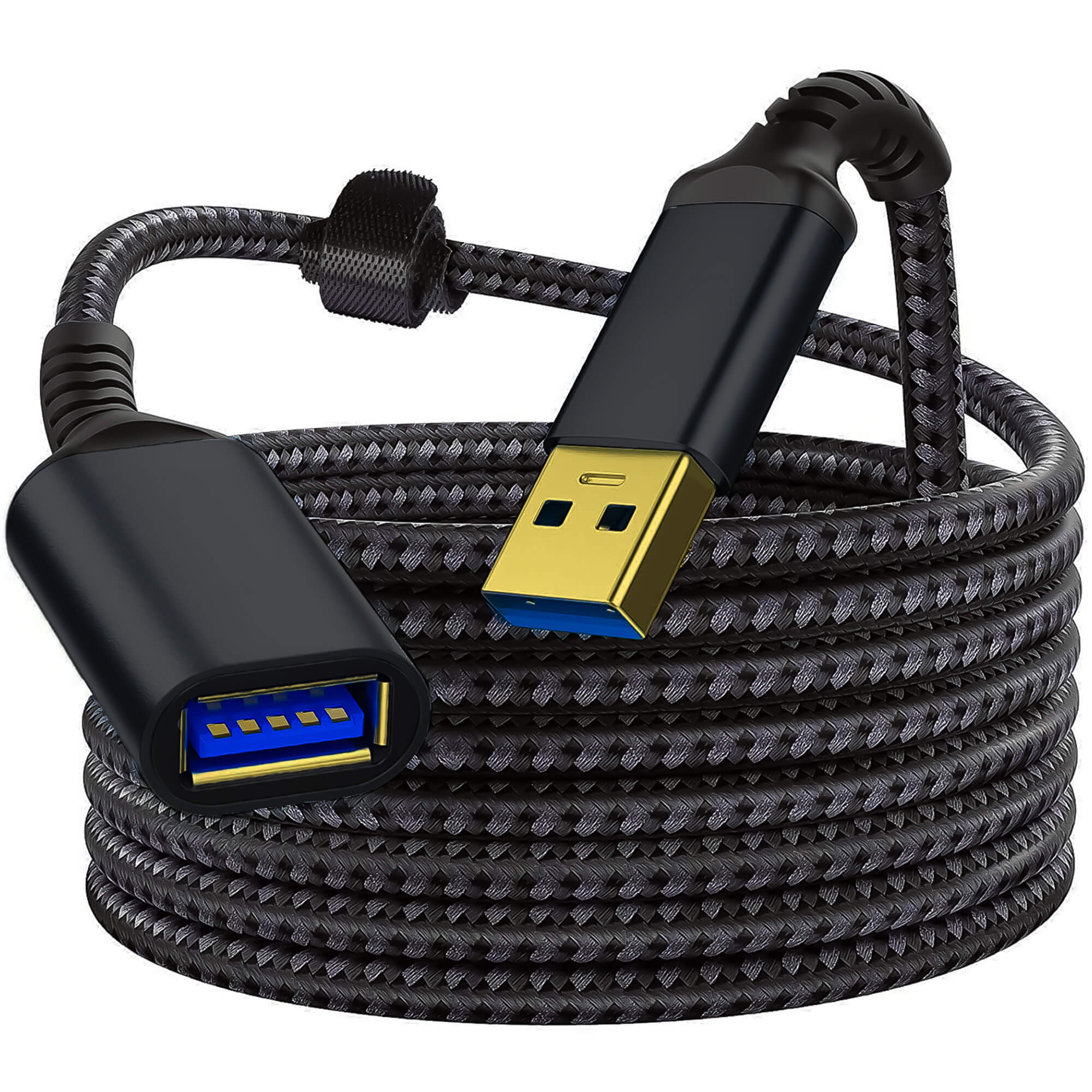 USB 3.1 Gen1 удължителен кабел, 2м, USB мъжки към USB женски удължител ...
