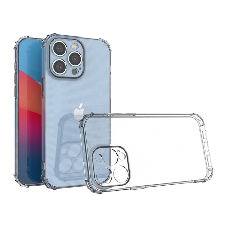 Кейс за телефон iPhone 14 Pro Max - Удароустойчив прозрачен кейс