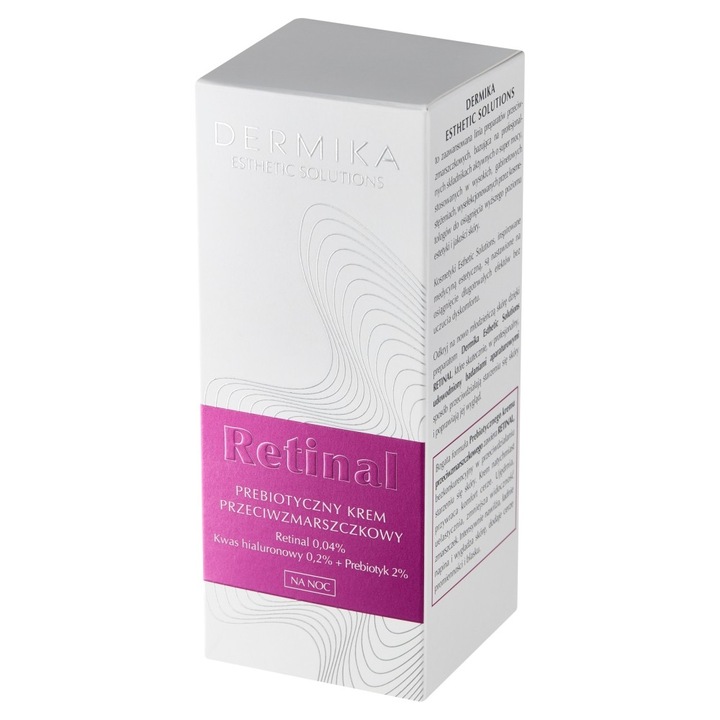 Arckrém, Dermika, Éjszakára, Ránctalanító, 50 ml