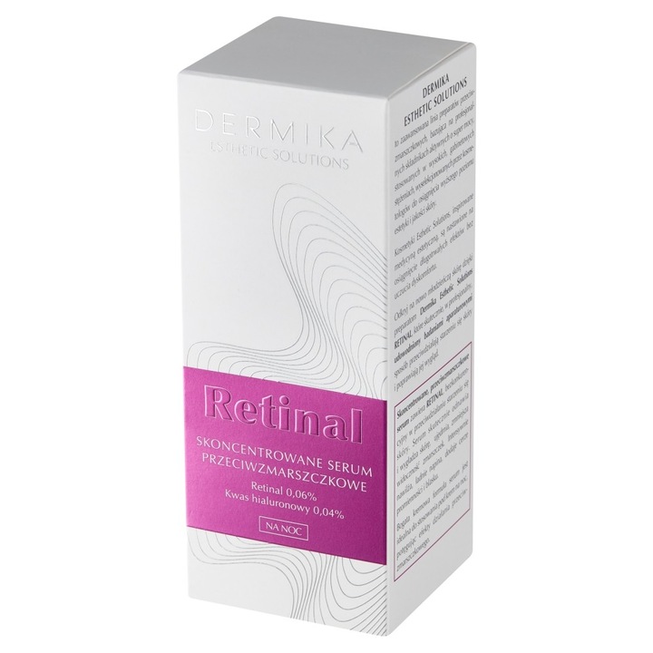 Koncentrált szérum, Dermika, Ránctalanító, Éjszakára, 30 ml